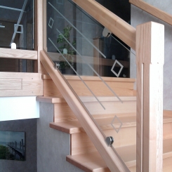 Escalier et rampe